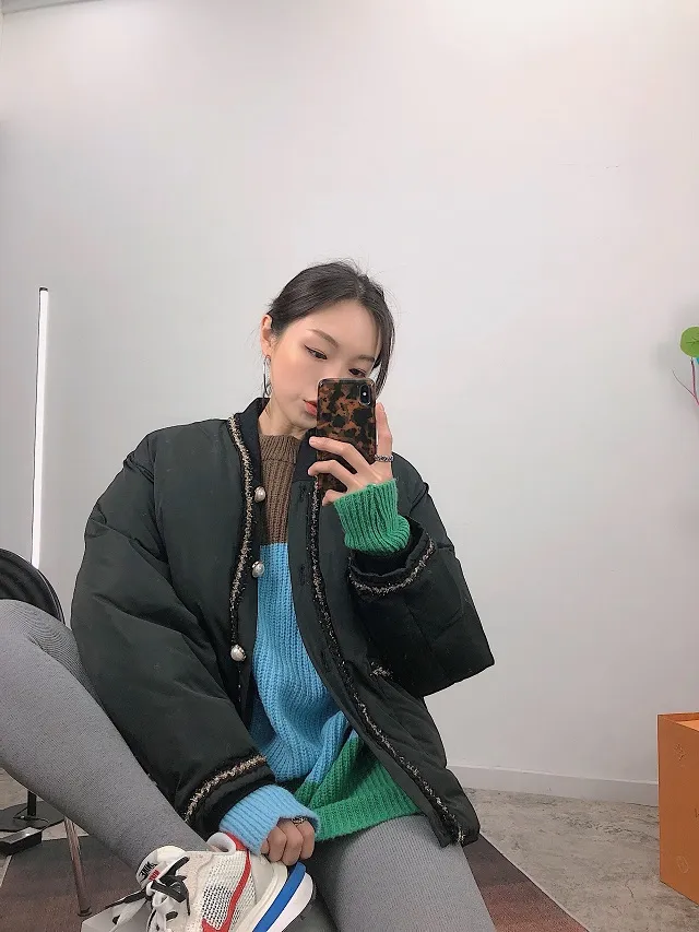 [2개구매할인/고리형,일반형] 밍크융안감 겨울 융털 데일리 골지 기모레깅스(3color) 상세 이미지 6