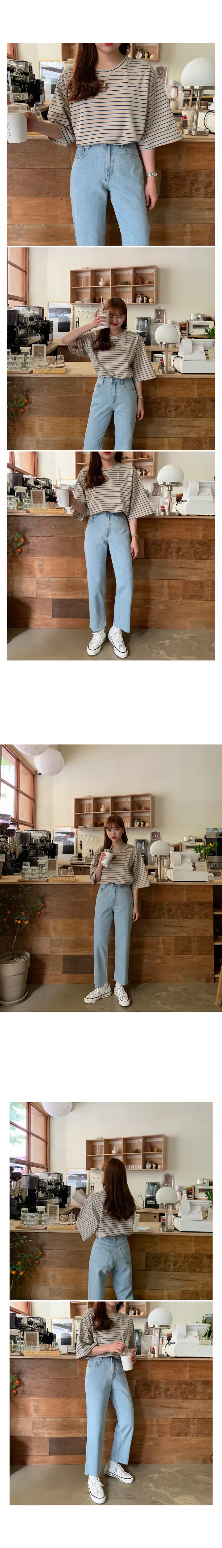 '당일발송'[landmade]인생핏키작녀썸머데님일자팬츠 (2color)'S-XL사이즈' 상세 이미지 58