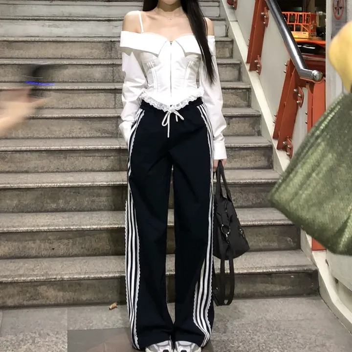 뉴프렌치 BL& 레이스PT SET 세트추천 SS셋업 블라힙세트 단품구매가능 상세 이미지 4