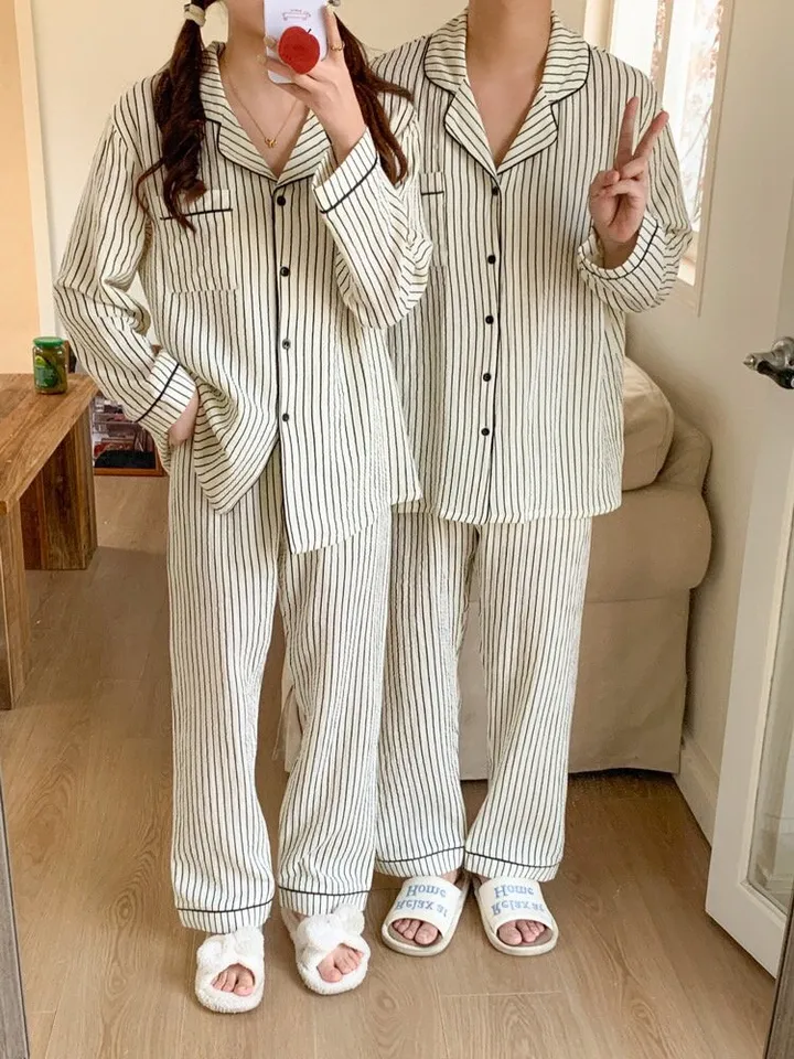 퓨어스트라이프 커플 파자마세트 신혼부부 선물추천 상세 이미지 4