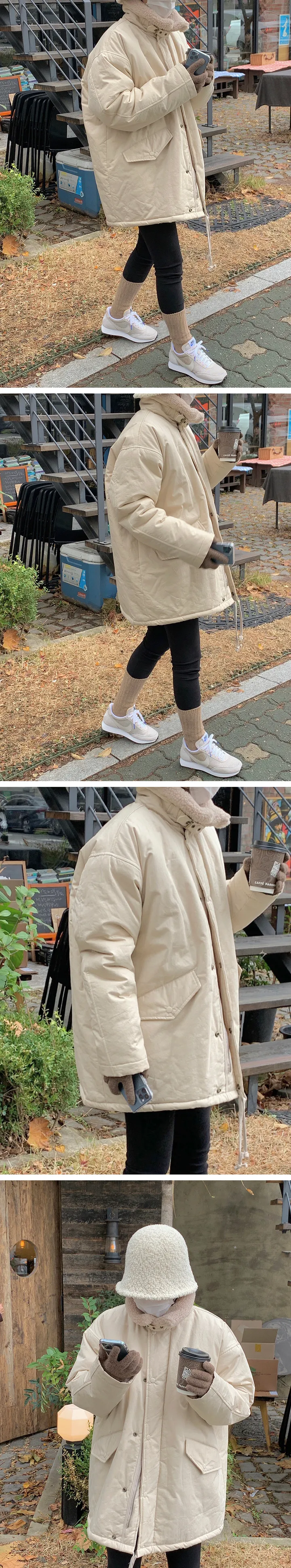 [데일리템/따뜻해요☕]스판 피치 기모 레깅스 (4color) 상세 이미지 70