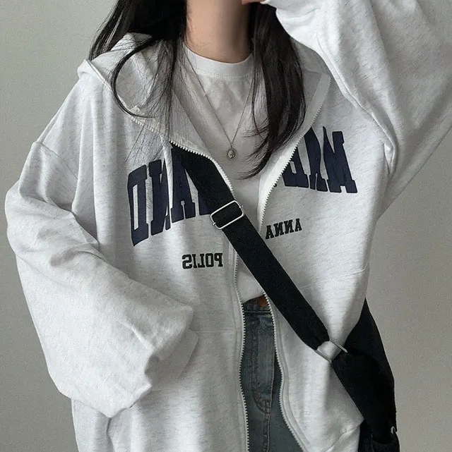 [박시핏!/간절기집업] 가을 메리 박시 후드집업 (4color) 상세 이미지 18