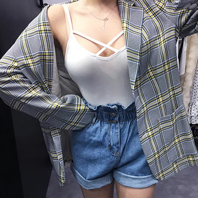 당일배송[ 가격실화?/모델소장 ]기본아이템 이너티 섹시 엑스 크로스 나시티셔츠 상세 이미지 7