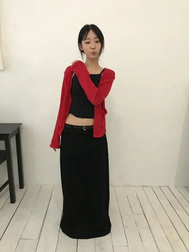 모에 펀칭 가디건(3color) 상세 이미지 21