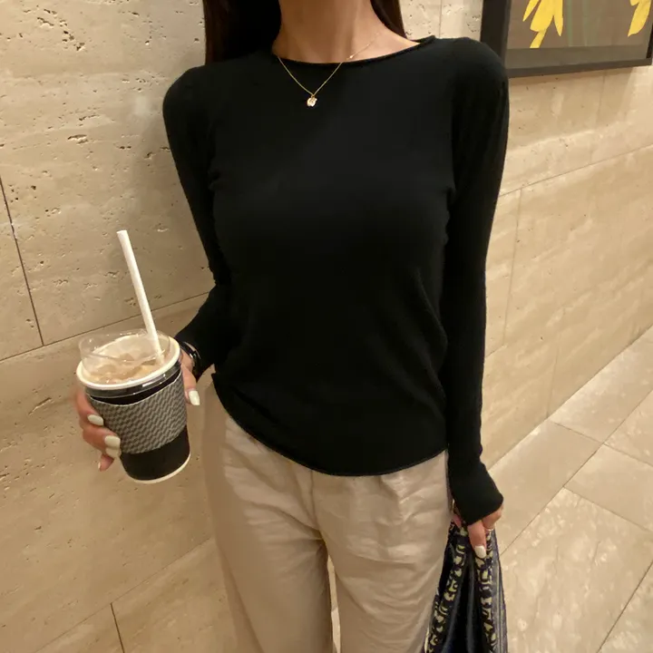 당일🚀* 핵부드러움!! 몸매 좋아보이는 쫀쫀 골지니트 상세 이미지 40
