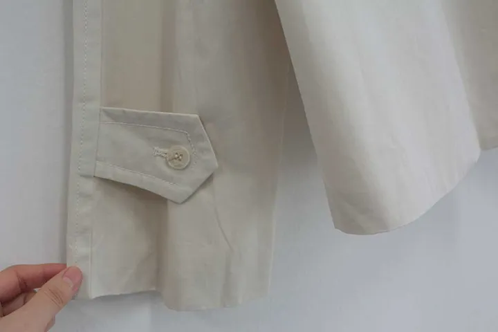 베이글 하프 트렌치 코트 (coat) 재진행! 상세 이미지 13