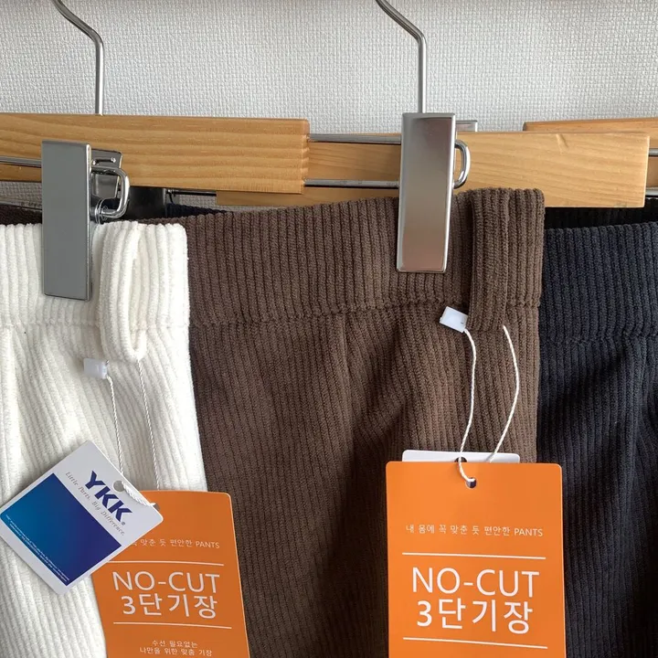 *코듀로이* ~2XL [기장선택/융기모] 도톰 스판 골덴 히든밴딩 하이웨스트 슬림부츠컷 슬랙스 고퀄 몸매보정 키작녀 키큰녀 빅사이즈 상세 이미지 11