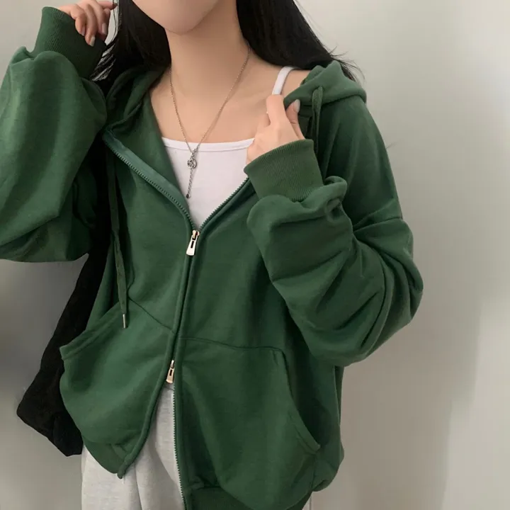 [사계절인기템/7컬러*.*] 심플무지 투웨이 오버핏 후드집업,점퍼 - 12color 상세 이미지 18