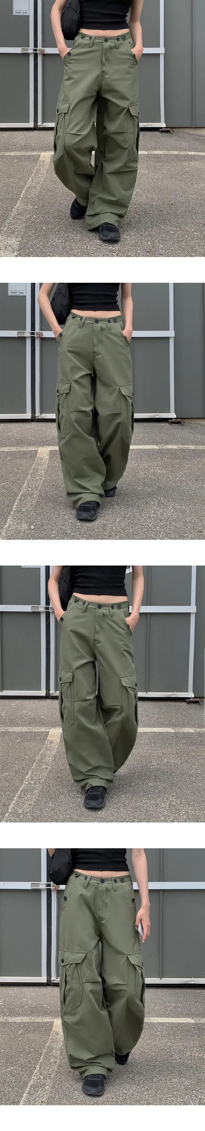 [인기✨][허리조절/가을까지쭉🍁]페티 빅카고 투버클 와이드 팬츠 (4color) 상세 이미지 23