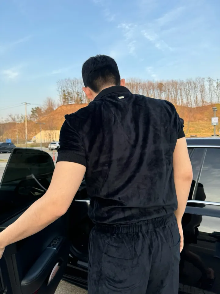 [SET] 주문폭주 벨루아 벨벳 카라 반바지 트레이닝 셋업 여름신상 4color 상세 이미지 13
