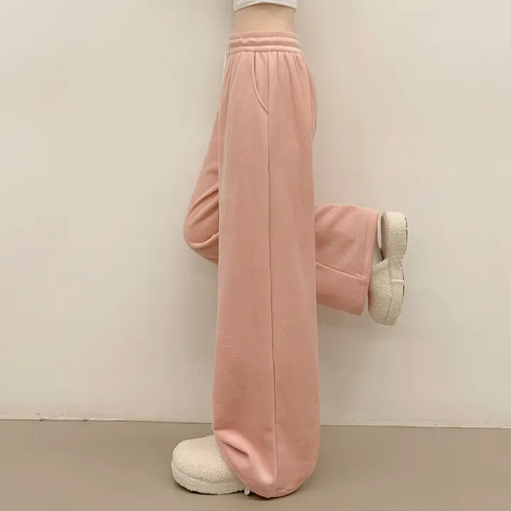 [왕도톰/한겨울까지!] 융기모 골덴 코듀로이 겨울 밴딩 스트링 와이드 트레이닝 롱팬츠 상세 이미지 22