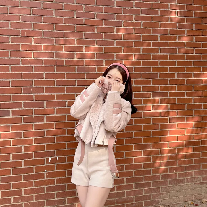 [자체제작❄/허리쏘옥/겨울ver/속바지O] 맞춤핏 엉밑살X 하이웨스트 도톰따뜻 스판 모직 반바지 숏팬츠 핫팬츠 겨울 반바지 댄스 공연 의상 크리스마스 연말룩 상세 이미지 114