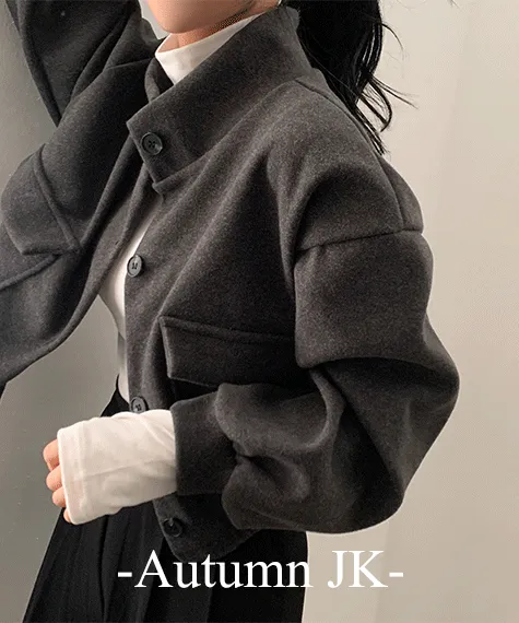 [만족도100%] 커밍순 밴딩크롭 숏자켓/코트 - 5color