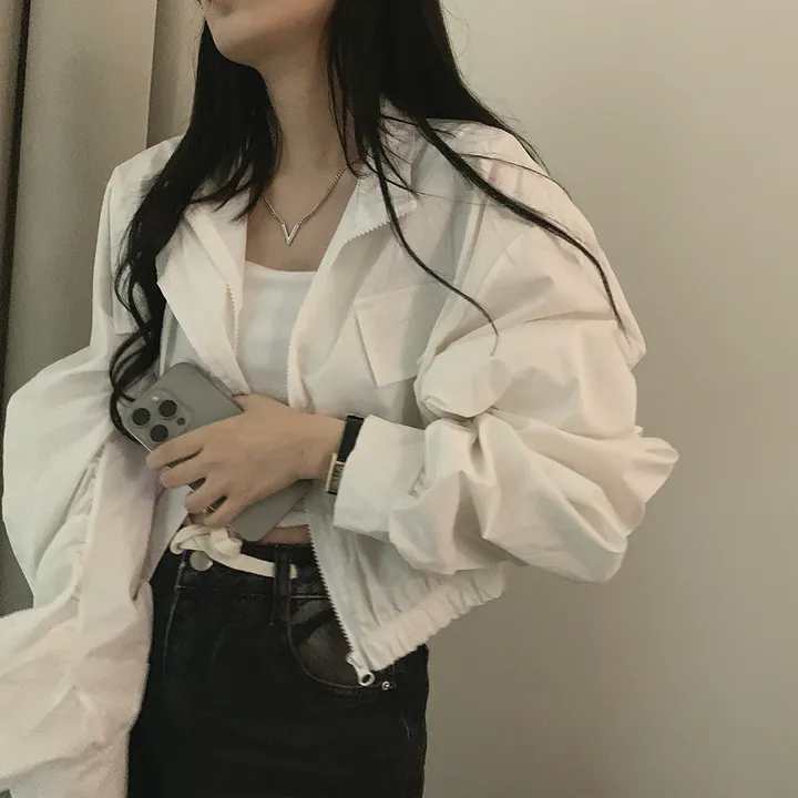 [여리핏/핏예쁨*.*] 테디 야상 바람막이 점퍼 자켓 상세 이미지 46