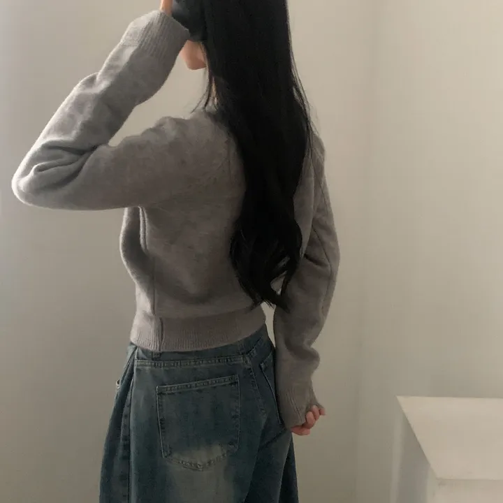 [후기보장🤍/Wool] 에버닌 펜던트 니트 가디건 - 7color 상세 이미지 35