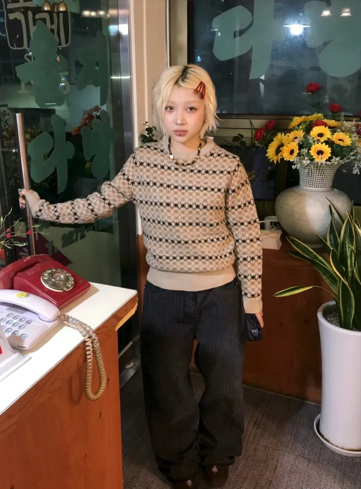 ♨주문폭주♨ #블랙 스트라이프 생지 데님 (당일 배송) 상세 이미지 16