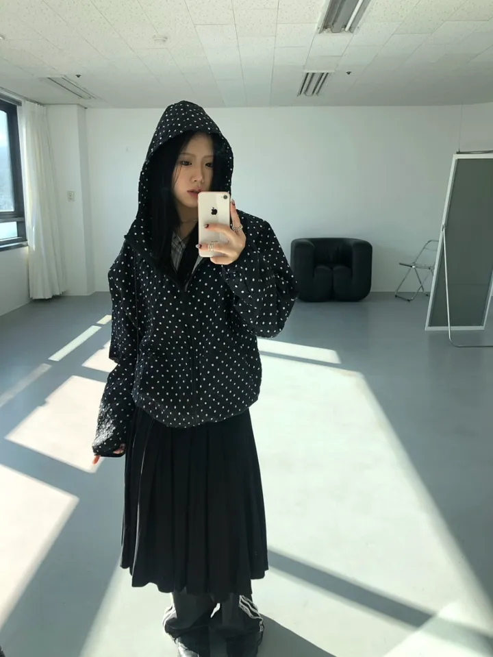 도트후드바람막이 (2color) 상세 이미지 40