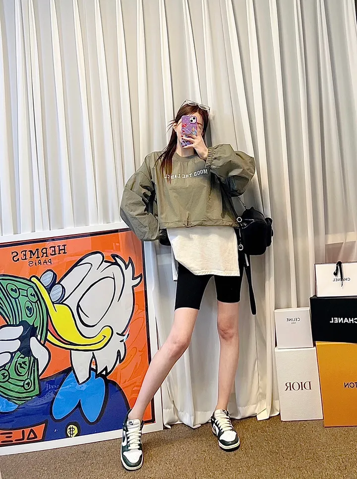 [최저가/당일발송/44-77/요가복/트레이닝/군살커버/힙업/뺴뺴로핏/짱짱/쫀쫀/임산부복/편안함/숏/쫀득/노라인/데일리/스판/쫄바지/속바지] 바이커쇼츠 하이웨스트 타이즈 3부 레깅스 상세 이미지 12