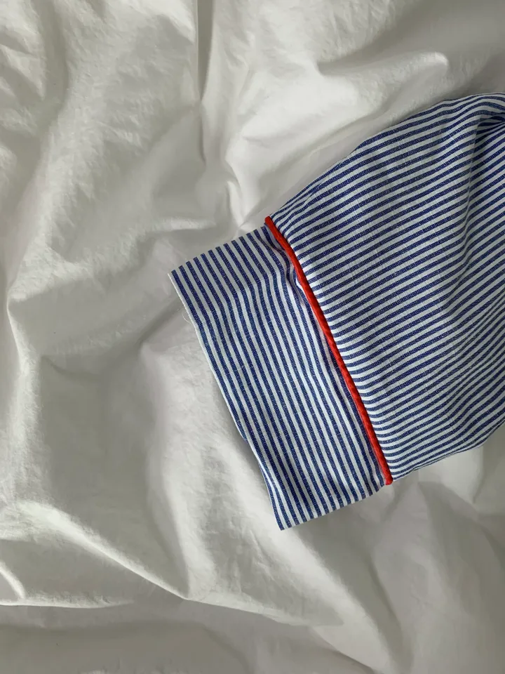 [커플잠옷][2000장돌파] timeless pajamas set 긴팔+반바지 잠옷 세트 상세 이미지 16