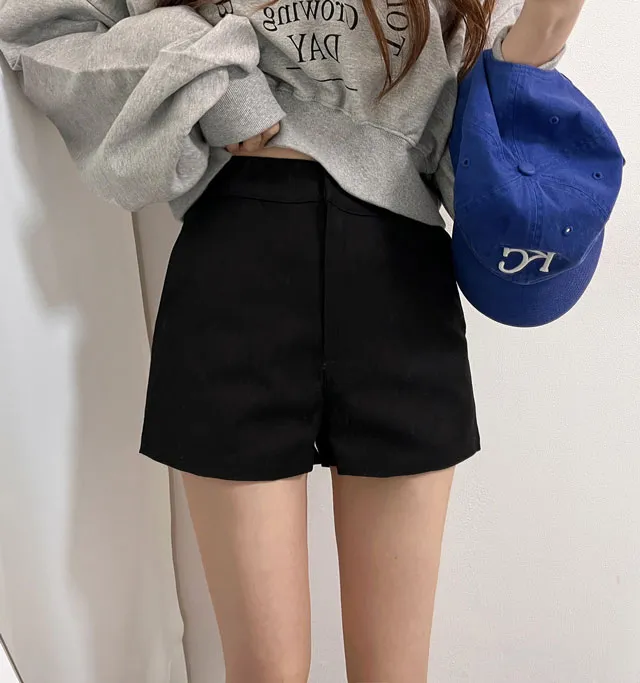[기본깔끔핏] 코튼 면 스판 3부 숏팬츠 슬랙스 봄 여름 반바지 상세 이미지 7