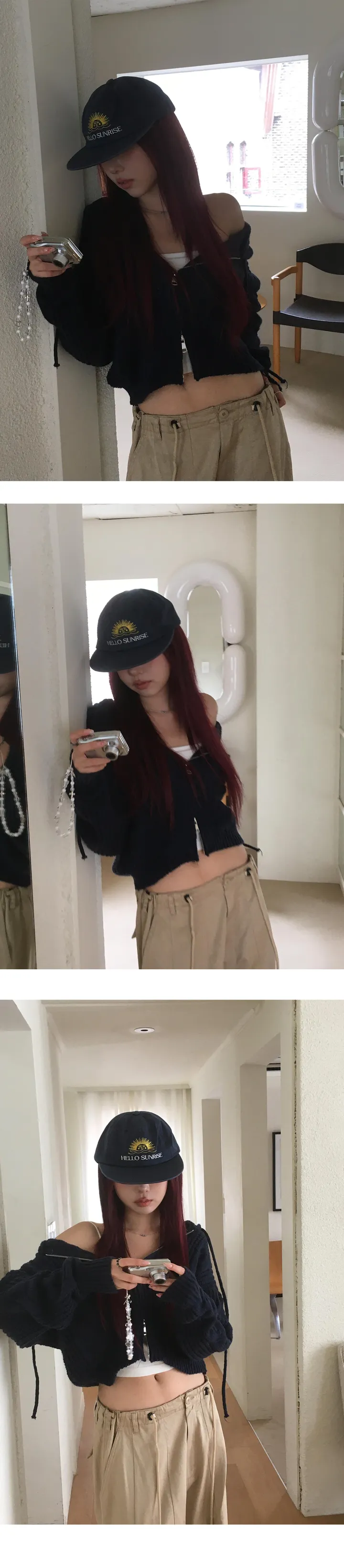 [모델극찬🖤] 꼭 소장 토미 꽈배기 투웨이 오버 니트후드집업 - 3color 상세 이미지 22