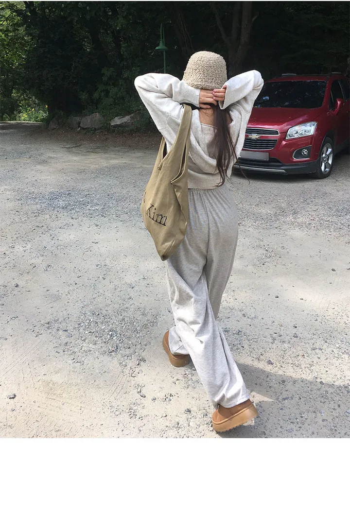 [데일리/기본필수!] 몬드 루즈핏 니트 후드집업 니트후드 니트집업 상세 이미지 13
