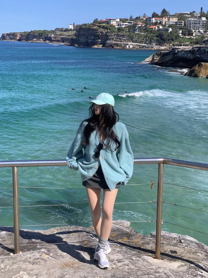 *극세사 이불속 느낌[변형,털빠짐x/색감보장] 유니섹스 앙고라 모헤어 브이넥 루즈핏 니트가디건-12col 상세 이미지 13