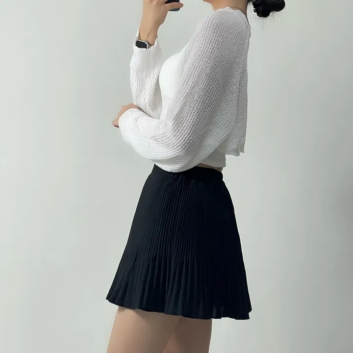 [여리핏/지금부터 쭉~] 엘르 볼레로 가디건 크롭가디건 여름가디건 상세 이미지 21