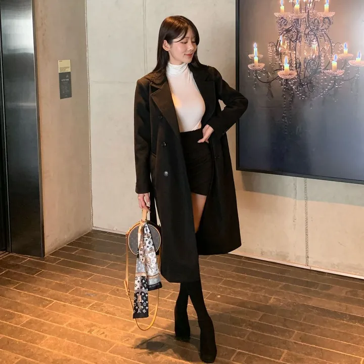 [당일출고🌹] 토토 바바리 롱코트 / 겨울코트 벨트코트 핸드메이드코트 코트 떡볶이코트 싱글코트 더블커트 밍크코트 롱패딩 숏패딩 양털코트 무스탕 겨울자켓 하객룩 아우터 점퍼 트위드자켓 트렌치코트 바바리코트 후드코트 후드롱코트 케이프코트 망토자켓 연말룩 청 상세 이미지 45