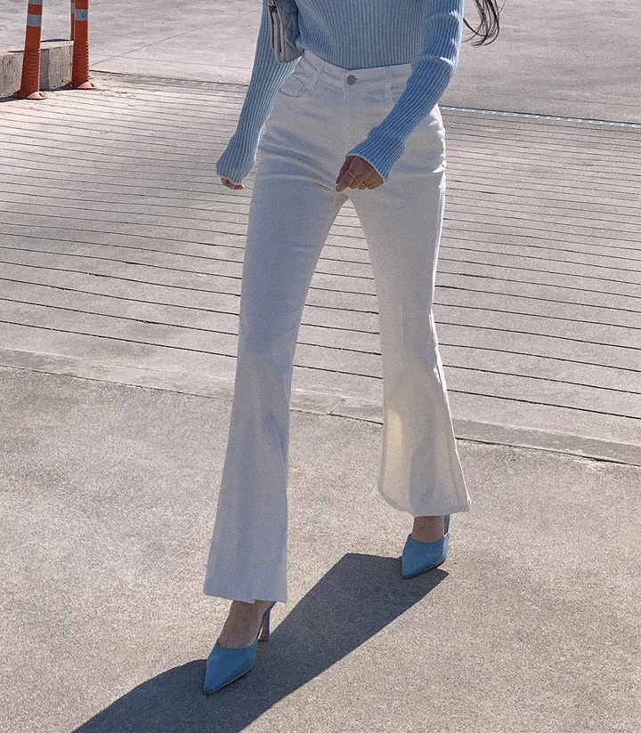 단독) 볼링레직기밴딩부츠컷 pants 💗2ver.숏/롱 (xs사이즈,숏기장 추가!) 상세 이미지 36