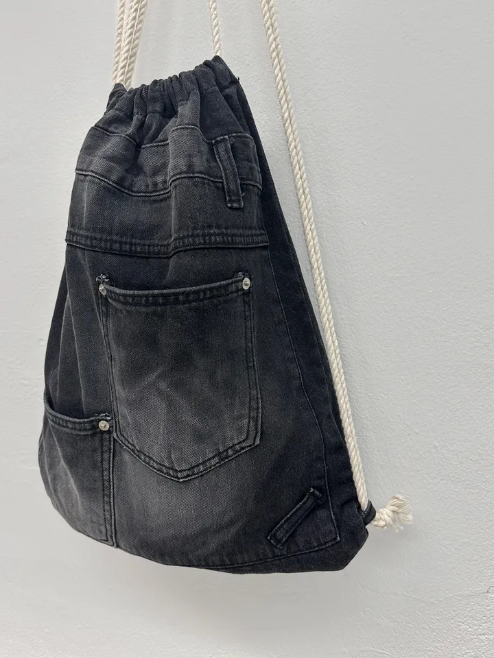 (주문폭주/당일출고) 데님 짐색 / COTI DENIM GYM SACK 상세 이미지 18