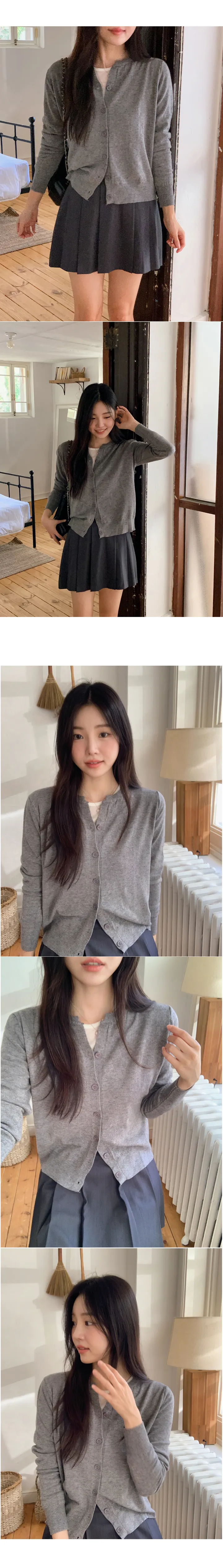 [기획]소프트 어텀 라운드 니트 가디건 (4color) 상세 이미지 21