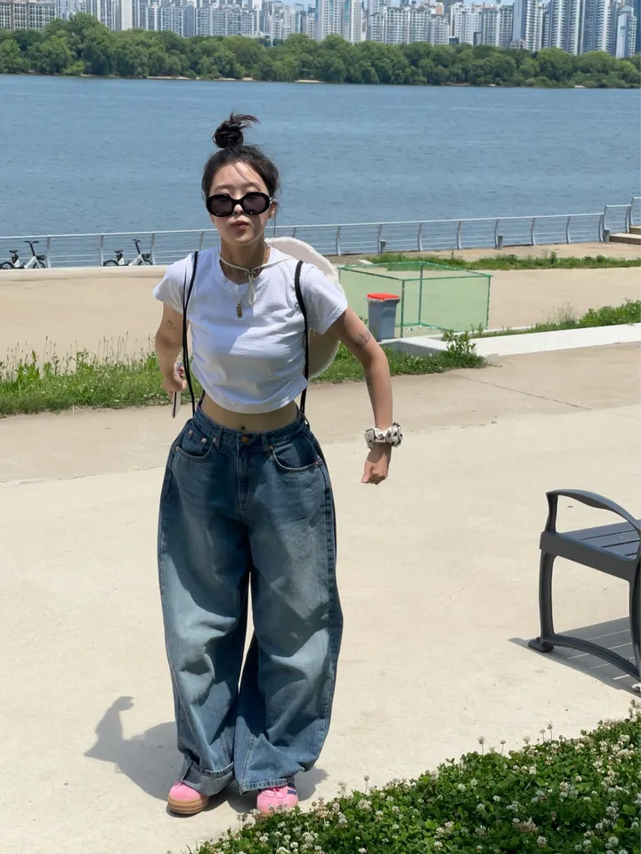 [모델전부소장&교복바지&폴딩데님]𝐄𝐥𝐥𝐞 𝐖𝐢𝐝𝐞 𝐏𝐓 상세 이미지 76