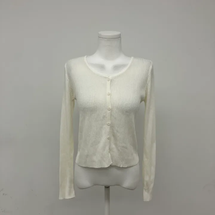 [색감깡패/MD소장템] 봄가을 데일리 실키 골지 긴팔 가디건 상세 이미지 15
