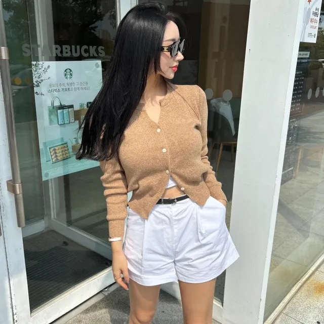[당일출고❤️‍🔥,묶음할인,핏보장] 캐시미어 트임 니트 데일리 가디건 상세 이미지 13