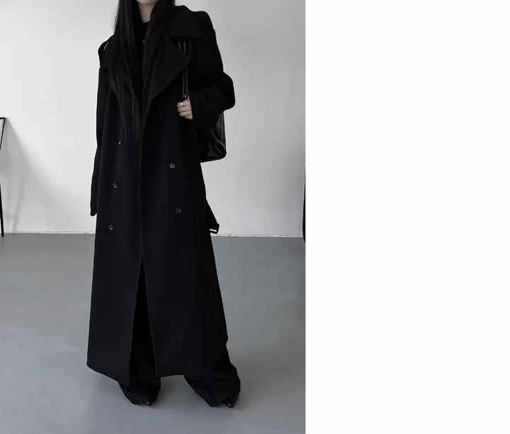 [unisex] trench wool collar coat 상세 이미지 18