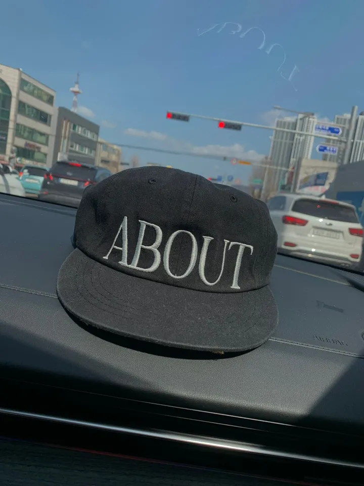 [대두도소두만들어주는핏🧢❤️/최저가💌] 어바웃 레터링 캠프 캡 모자 볼캡 (3color) 상세 이미지 13