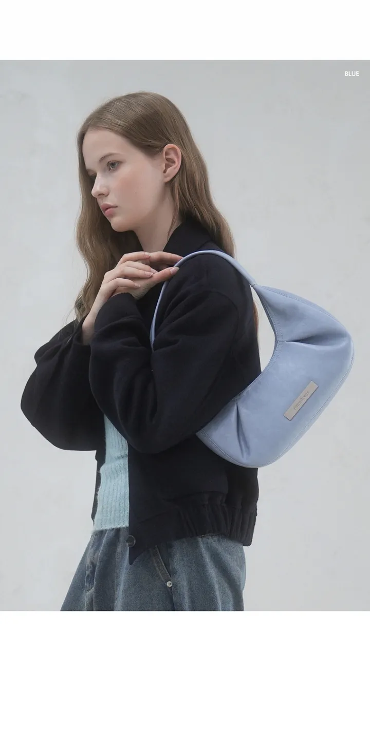 Mini-hole Curve Shoulder Bag - 4COL 상세 이미지 6