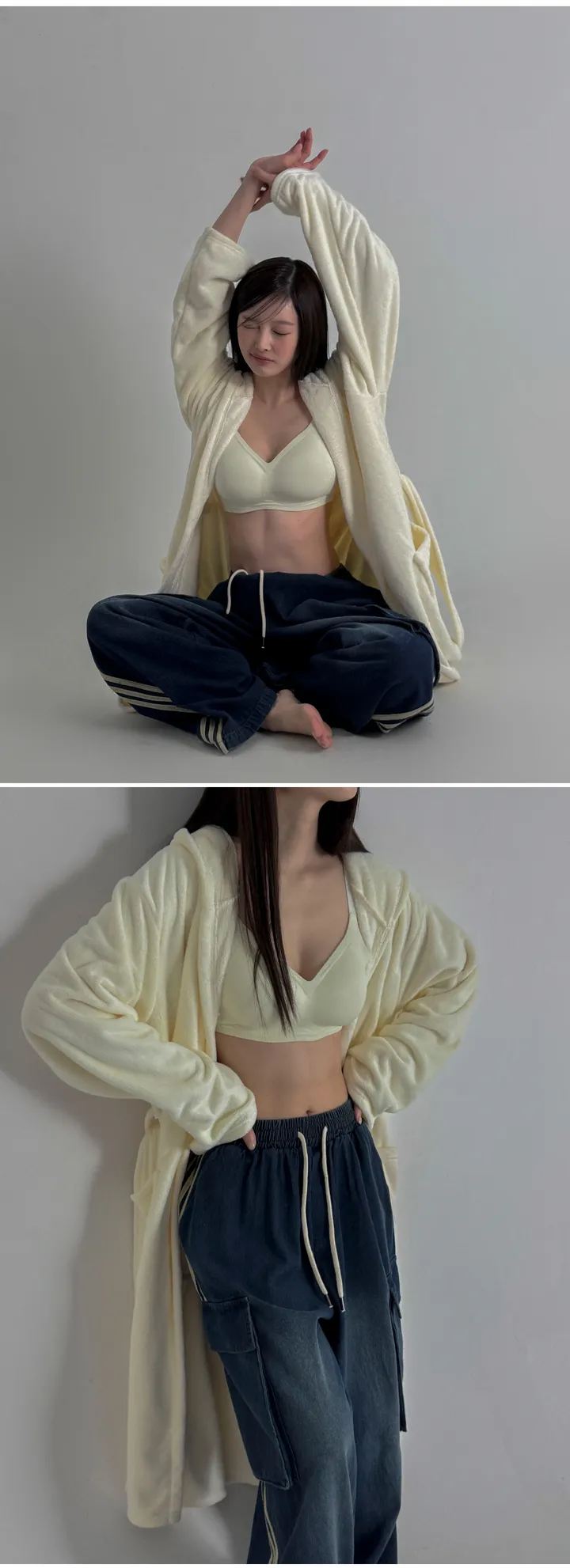 [M ~ 3XL] 5colors 매쉬 와이드 브라 빅사이즈브라 큰컵브라 상세 이미지 19