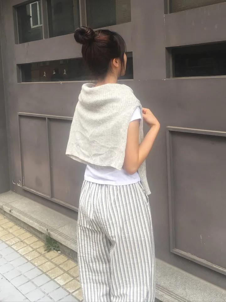 *주문폭주 순차발송* 가성비 빈티지 사계절 린넨 라운드 데일리 가디건 니트 (6color) 상세 이미지 40