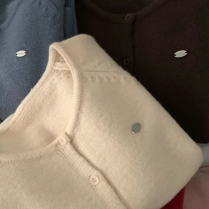 [후기보장🤍/Wool] 에버닌 펜던트 니트 가디건 - 7color 상세 이미지 51