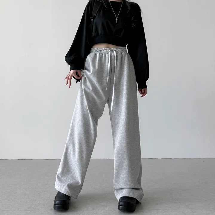 [데일리템] 요거트 컬러 벌룬핏 와이드 트레이닝 일자핏 롱팬츠 상세 이미지 30