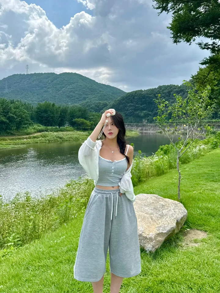 [단독진행🧺/빅사이즈가능!] 벌룬 썸머가디건 살안타템 시스루 볼레로 •간절기필수템✨ 상세 이미지 7