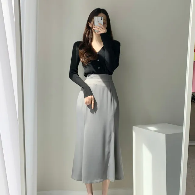 [묶음할인] 소프트 촉감 브이넥 글램핏 골지 가디건 ﻿아이보리 베이지 블랙 연두 소라 핑크 연보라 와인 카키 겨자 에메랄드 개강룩 새내기룩 봄 벚꽃룩 꽃놀이룩 개강여신 상세 이미지 106