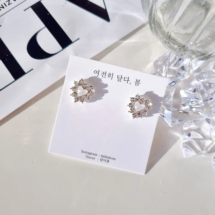 ❤[1,900원 오늘만🔥/당일]❤ 목걸이 귀걸이 집게핀 반지 리본 진주 발레코어 은색 금색 실버 골드 나비 하트 친구 생일 선물 학생 우정 커플 초커 목걸이 상세 이미지 84