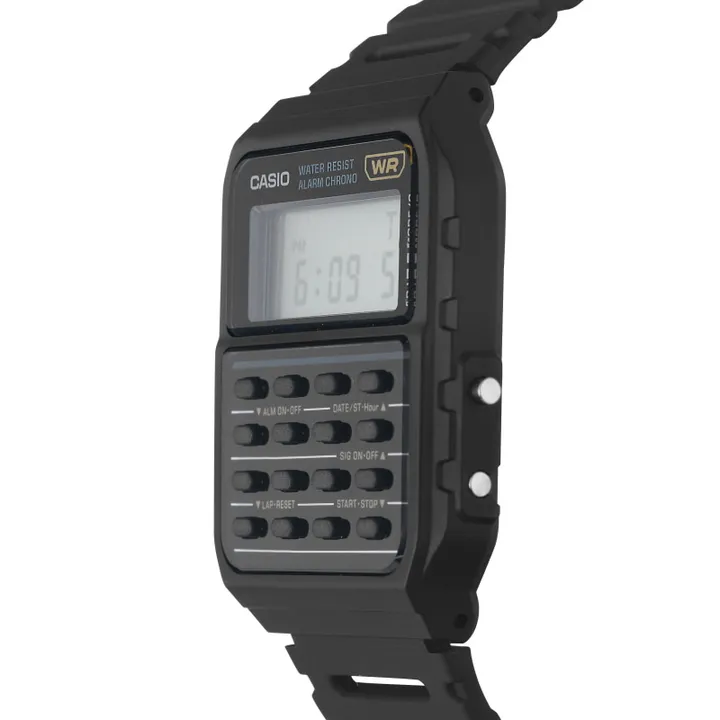 카시오 CA-53W-1ZDR (CA-53W-1Z) 데이터뱅크 디지털 스퀘어 빈티지 레트로 공용 우레탄시계 상세 이미지 8