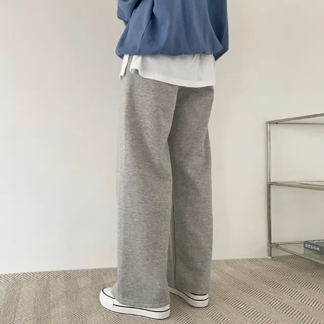 (키작녀,베이직,키큰녀) (기모선택가능!) 포시즌 밴딩와이드팬츠 트레이닝팬츠 4color 상세 이미지 45
