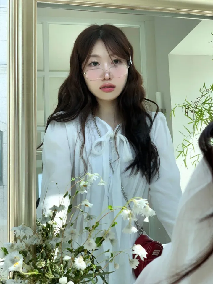 [펜던트/잘록핏]다즐링 펜던트 심볼 잘록핏 버튼 브이넥 루즈핏 니트 가디건 5color 상세 이미지 35
