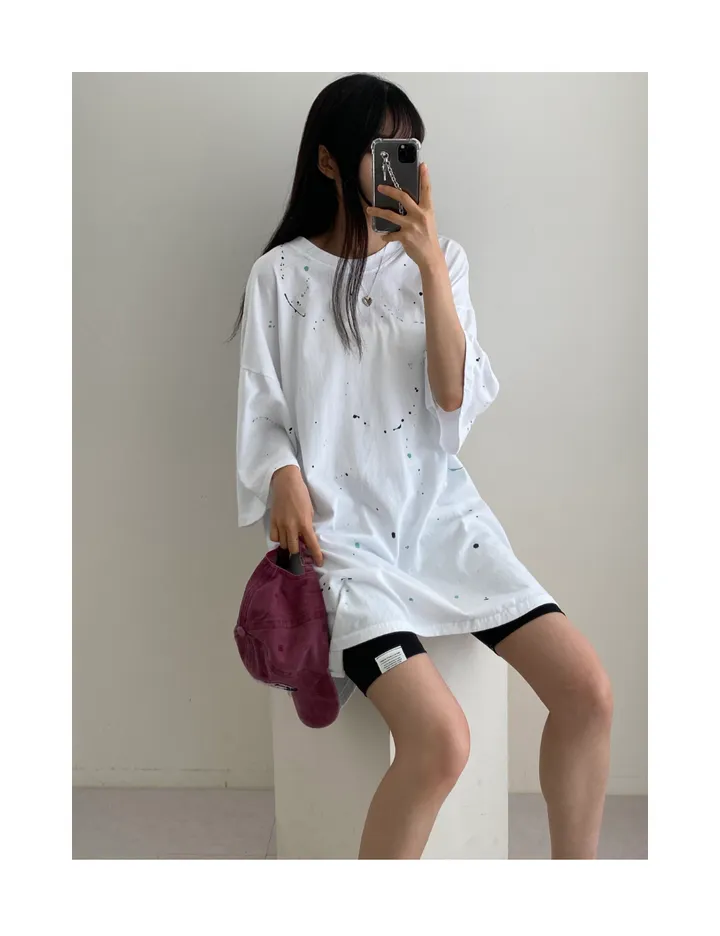 2color 사방스판 하이밴딩 뱃살커버 4부 레깅스팬츠 상세 이미지 17