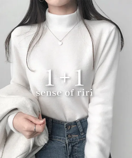 🚛당일출고/자체제작🔥[2개묶음할인/가을,겨울/보드라움] 세상따숩 포근 반폴라 티셔츠